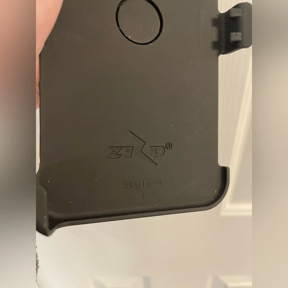 Black IPhone Belt Attachment Case